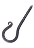 Handgeschmiedeter Schraubhaken, 10 cm