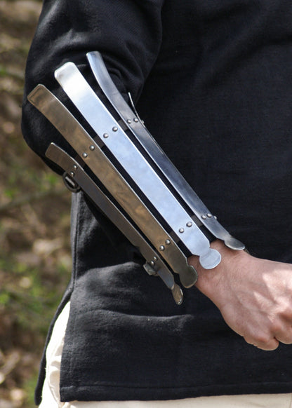 Wikinger Armschutz aus 2mm Stahl von Ulfberth