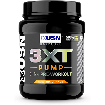USN 3XT Pump Booster 420g Electric Orange