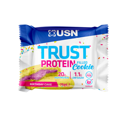 USN TRUST Cookie 12x75g Birthday Cake