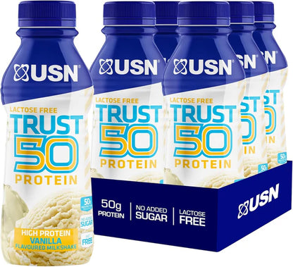 USN Trust Protein 50 6x500ml Vanilla