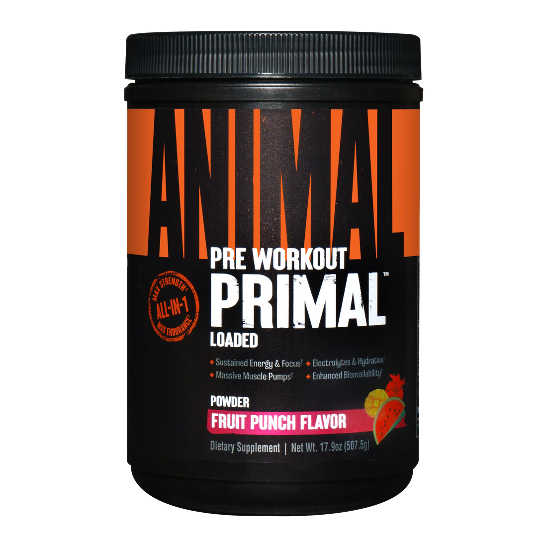 Universal Animal Fury PreWorkout Stack fruit punch