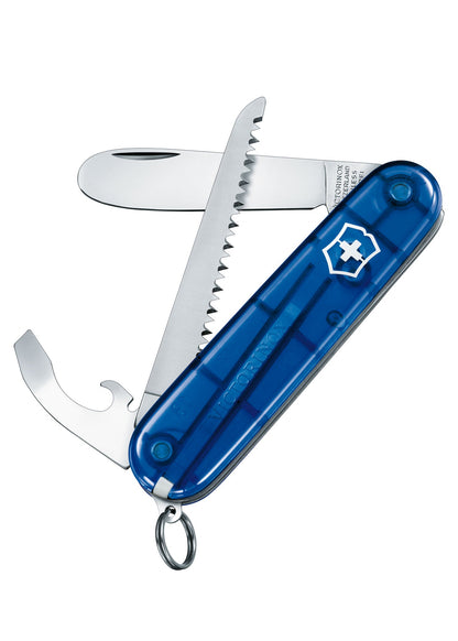 My First Victorinox: Kindermesser Transparent Blau
