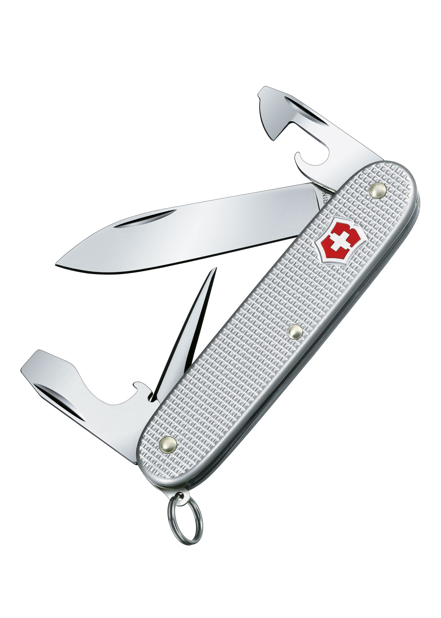 Victorinox Pioneer Alox Silber   Schweizer Taschenmesser