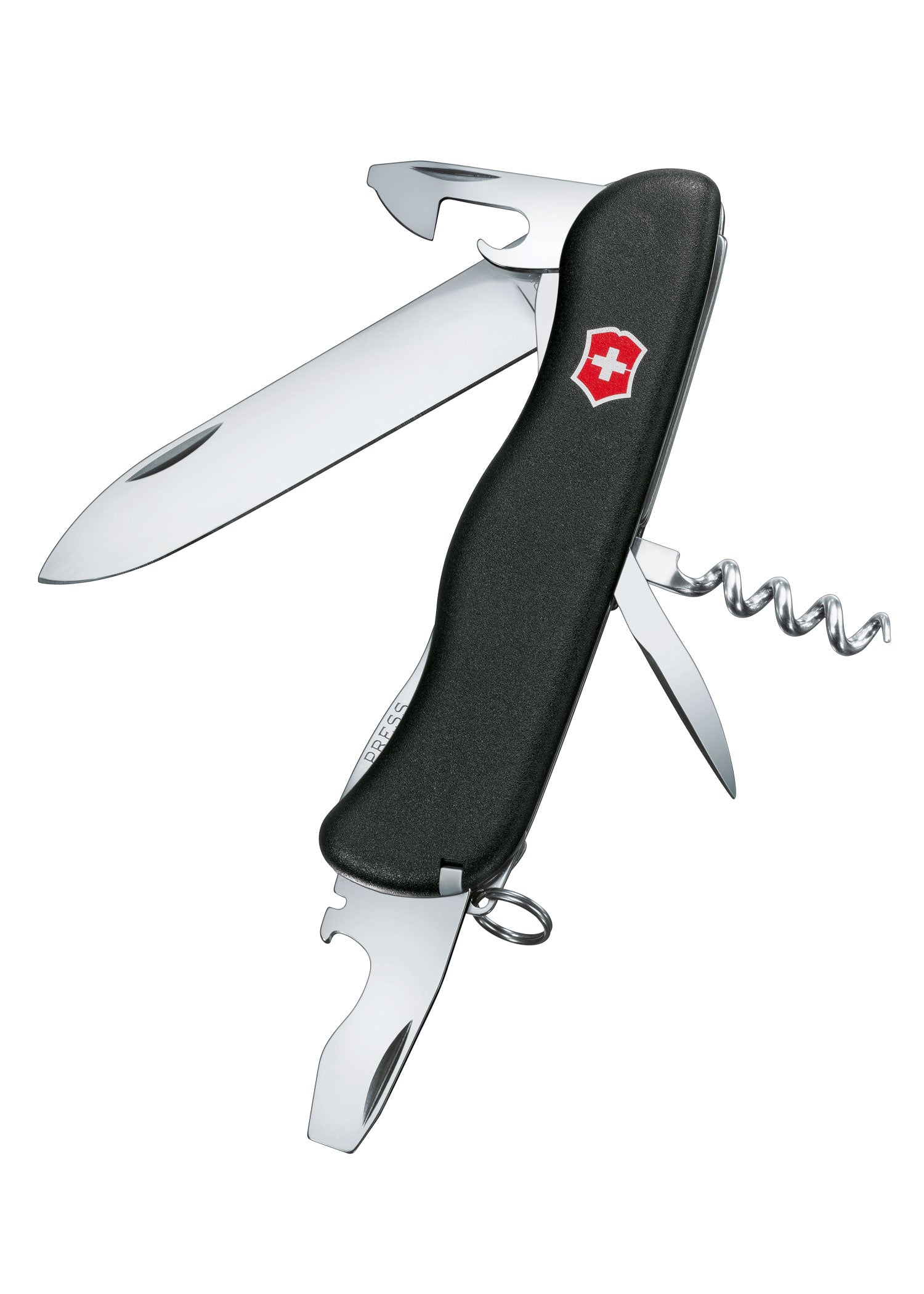 Victorinox Picknicker 111 mm – Robustes Messer in Schwarz