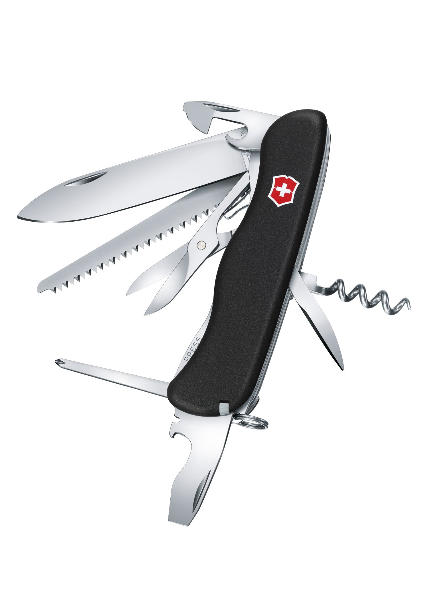 Victorinox Outrider Taschenmesser Schwarz, 14 Funktionen