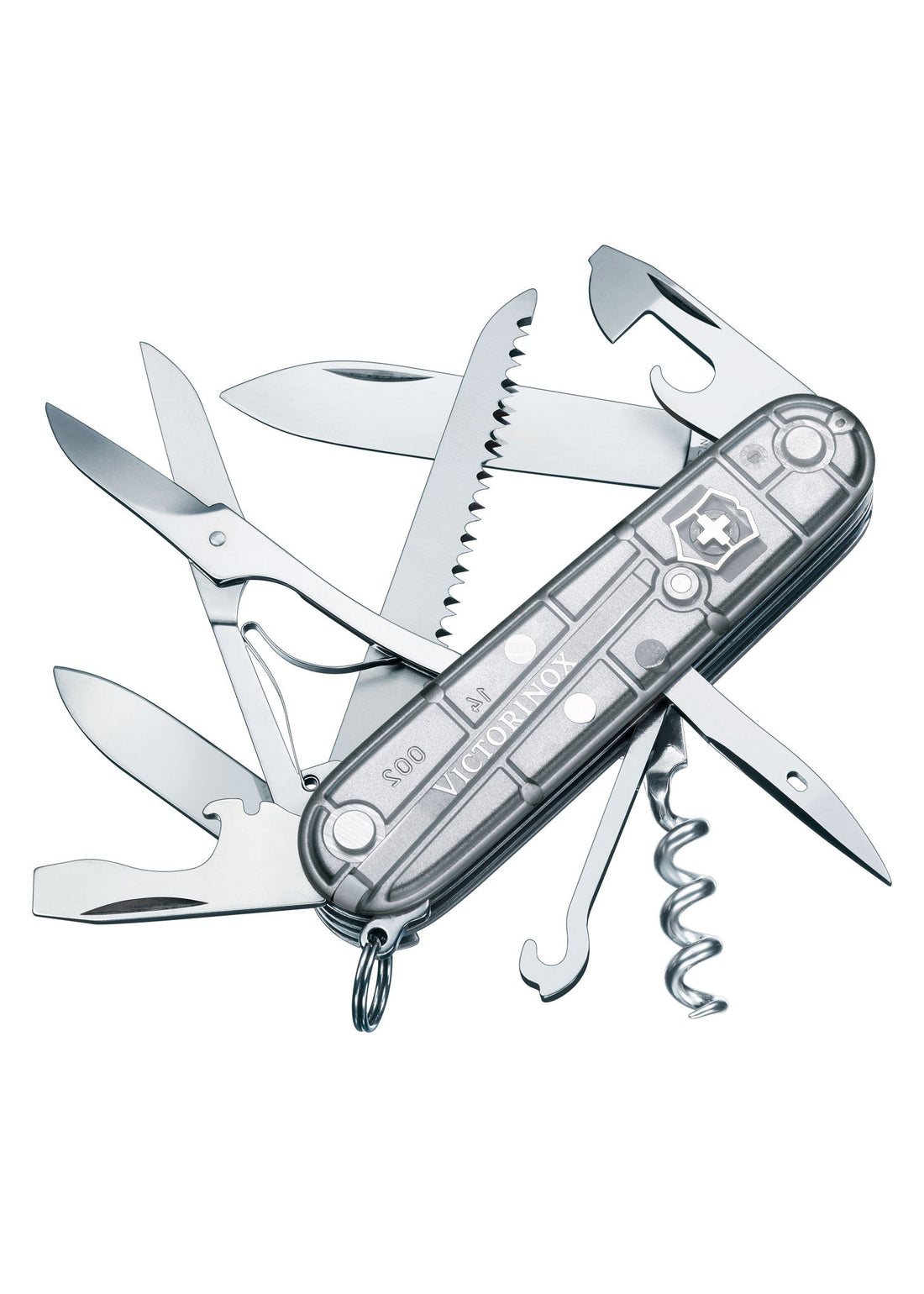 Huntsman SilverTech: Modernes 15 Funktionen Taschenmesser