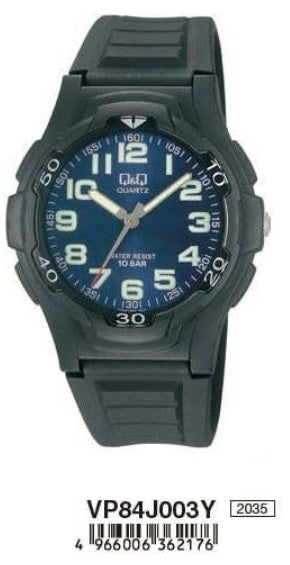 Q and Q VP84J003Y Armbanduhr