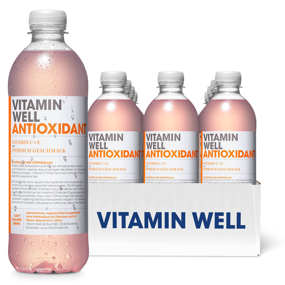 Vitamin Well Drink 12x500ml Antioxidant