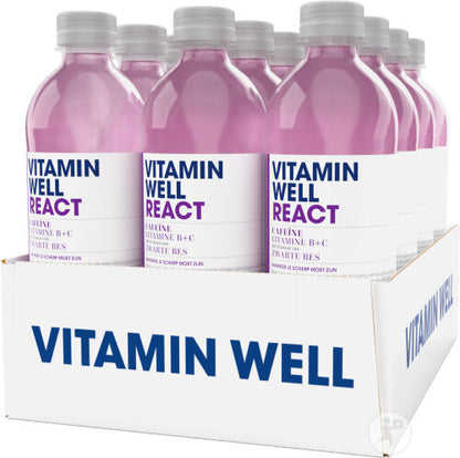 Vitamin Well Drink 12x500ml React