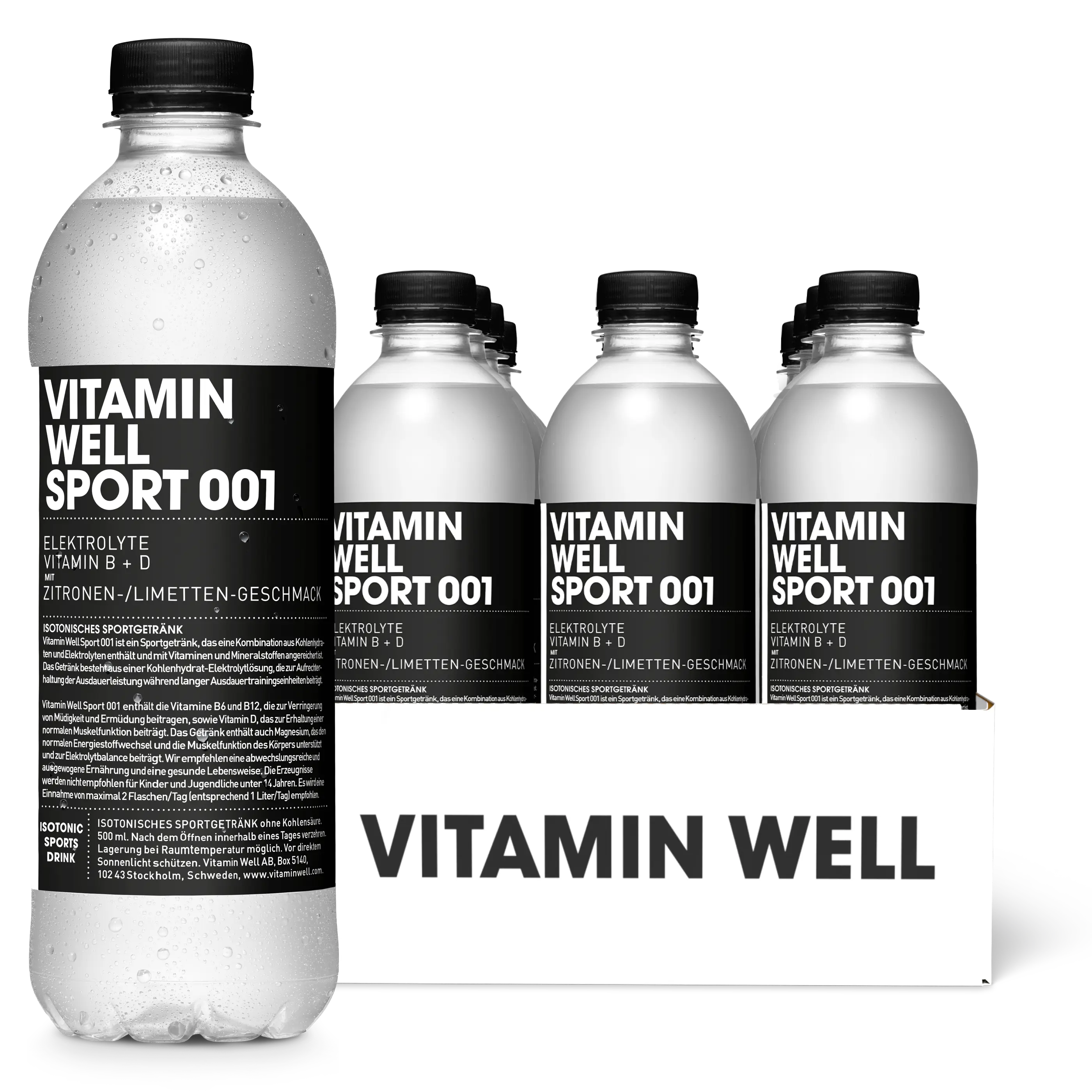 Vitamin Well Drink 12x500ml Sport 001