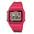 Casio Digitale Sportuhr mit Stoppuhr, Alarm und 50 m Wasserdichtigkeit in Rot