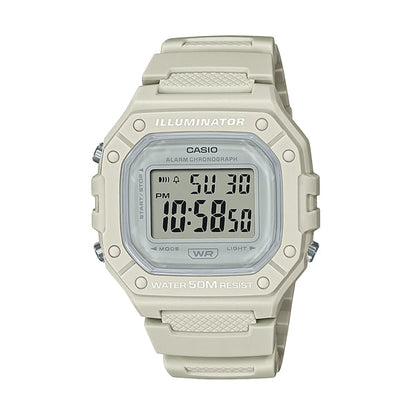Casio Digitale Sportuhr W 218HC (grau/schwarz, 8AV)