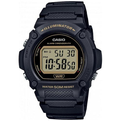Casio Digitale Sportuhr W 219H (schwarz/rot)