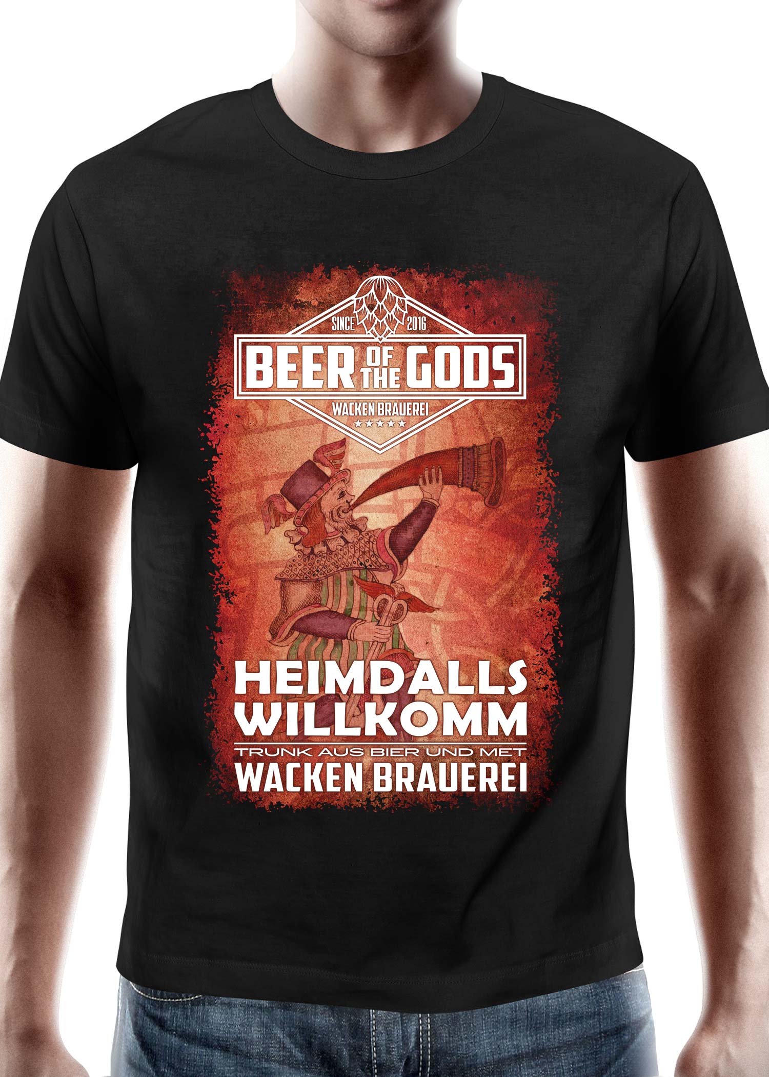 Wacken Brauerei T Shirt: Heimdalls Willkomm