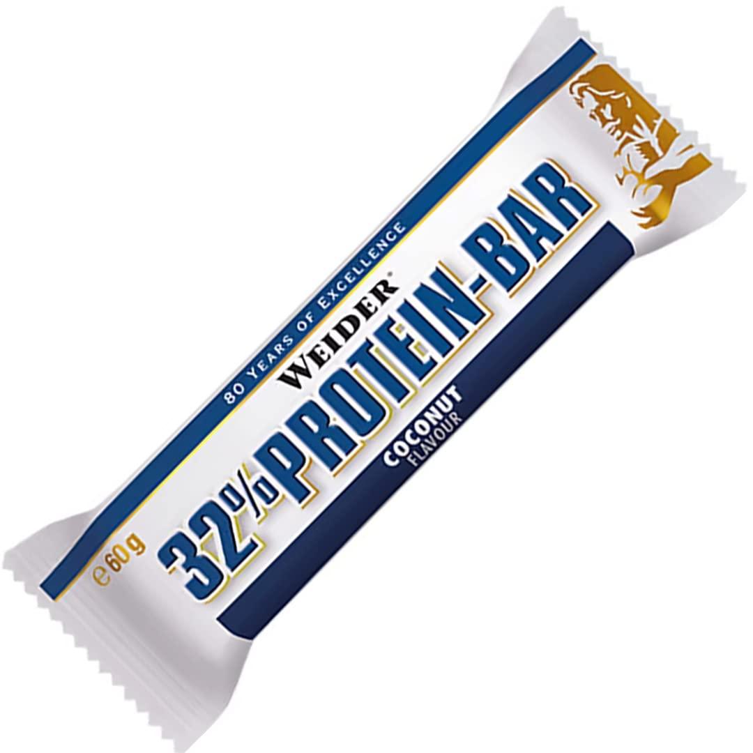 Weider 32 Protein Bar 24x60g Kokos