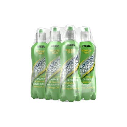 Weider LCarnitine WATER 6 x 500ml Mexico Feige