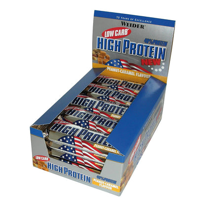 Weider Low Carb High Protein 40 Riegel 24x50g ErdnussKaramell