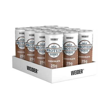 Weider Milk Preotein Shake 12x250ml Chocolate