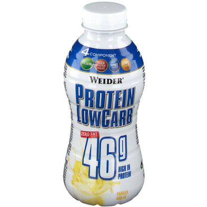 Weider Muscle Low Carb Drink, 6x500 ml Vanille