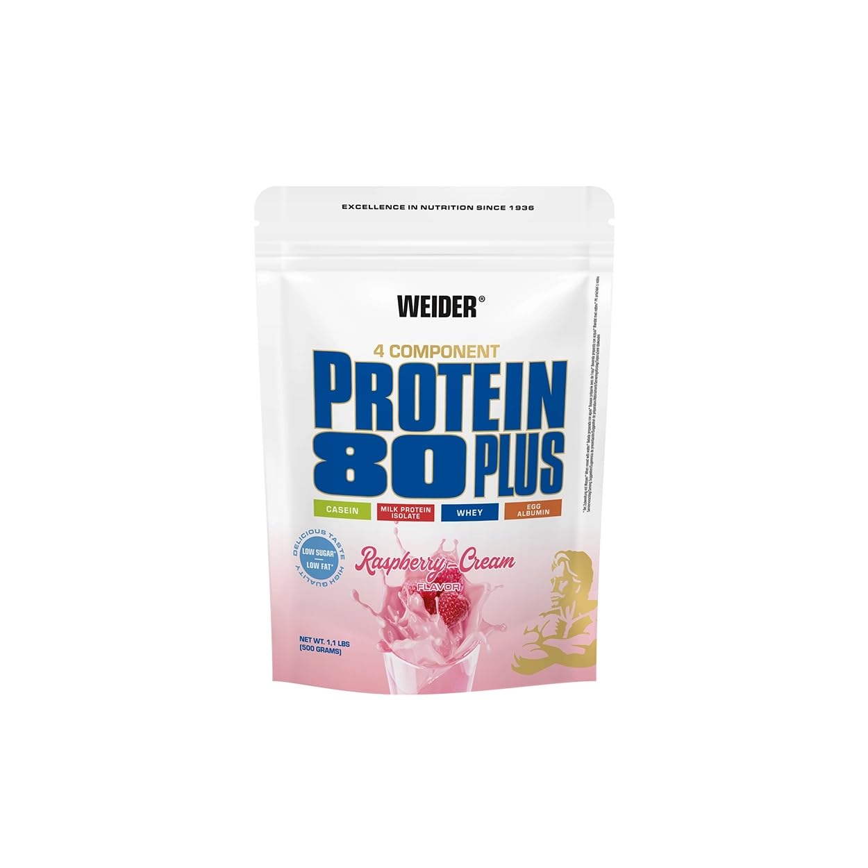 Weider Protein 80 Plus 500g Himbeere Sahne