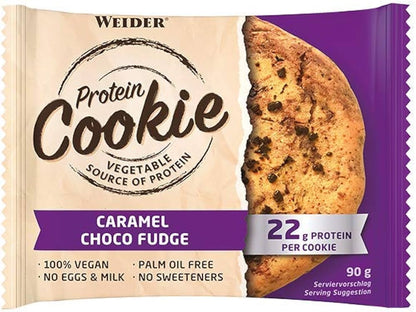 Weider Protein Cookie 12x 90g Caramel Choco Fudge