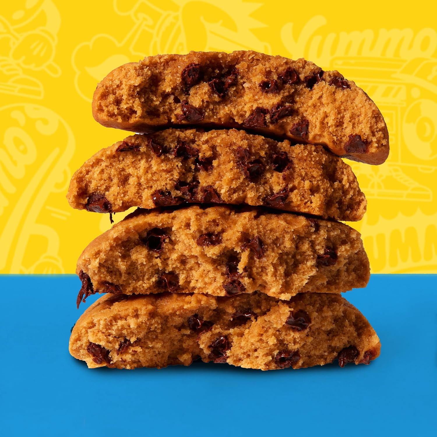Yummos Dough Dreamer VEGAN Protein Cookie 12x50g Salted Caramel