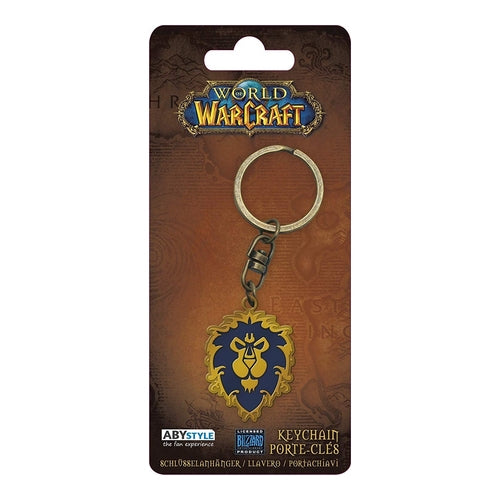 abystyle world of warcraft schluesselanhaenger alliance