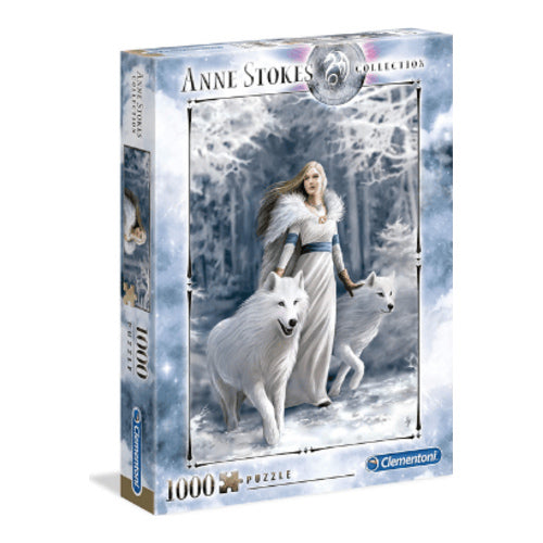 anne stokes collection 1000 teile puzzle winter waechter