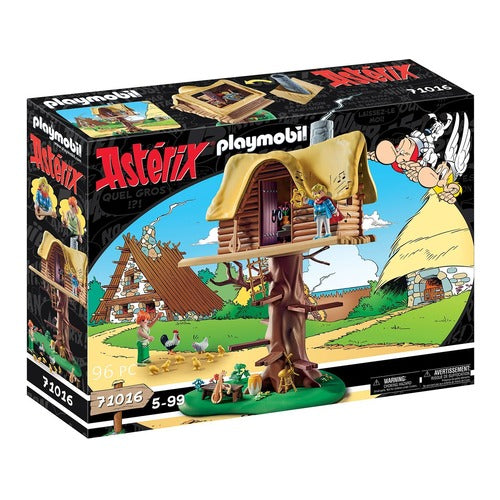 asterix troubadix mit baumhaus spielset