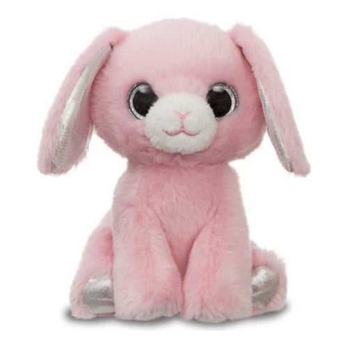aurora 61275 sparkle tales luna rosa kaninchen ca 13 cm