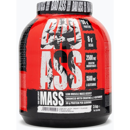 Bad Ass Mass 3Kg Strawberry
