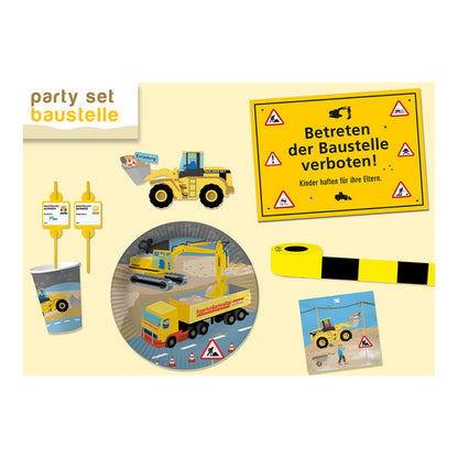 baustelle partyset