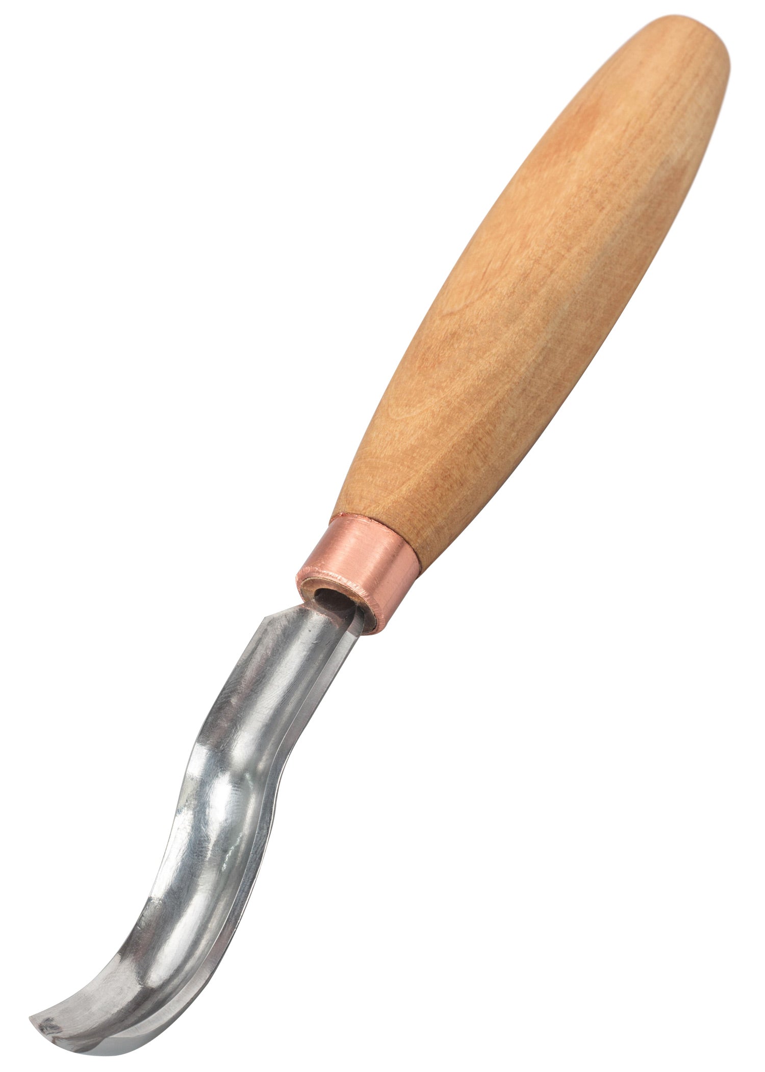 BeaverCraft Kurzer Hohlmeißel P8/14mm – Gebogen