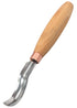 BeaverCraft Kurzer Hohlmeißel P8/14mm – Gebogen