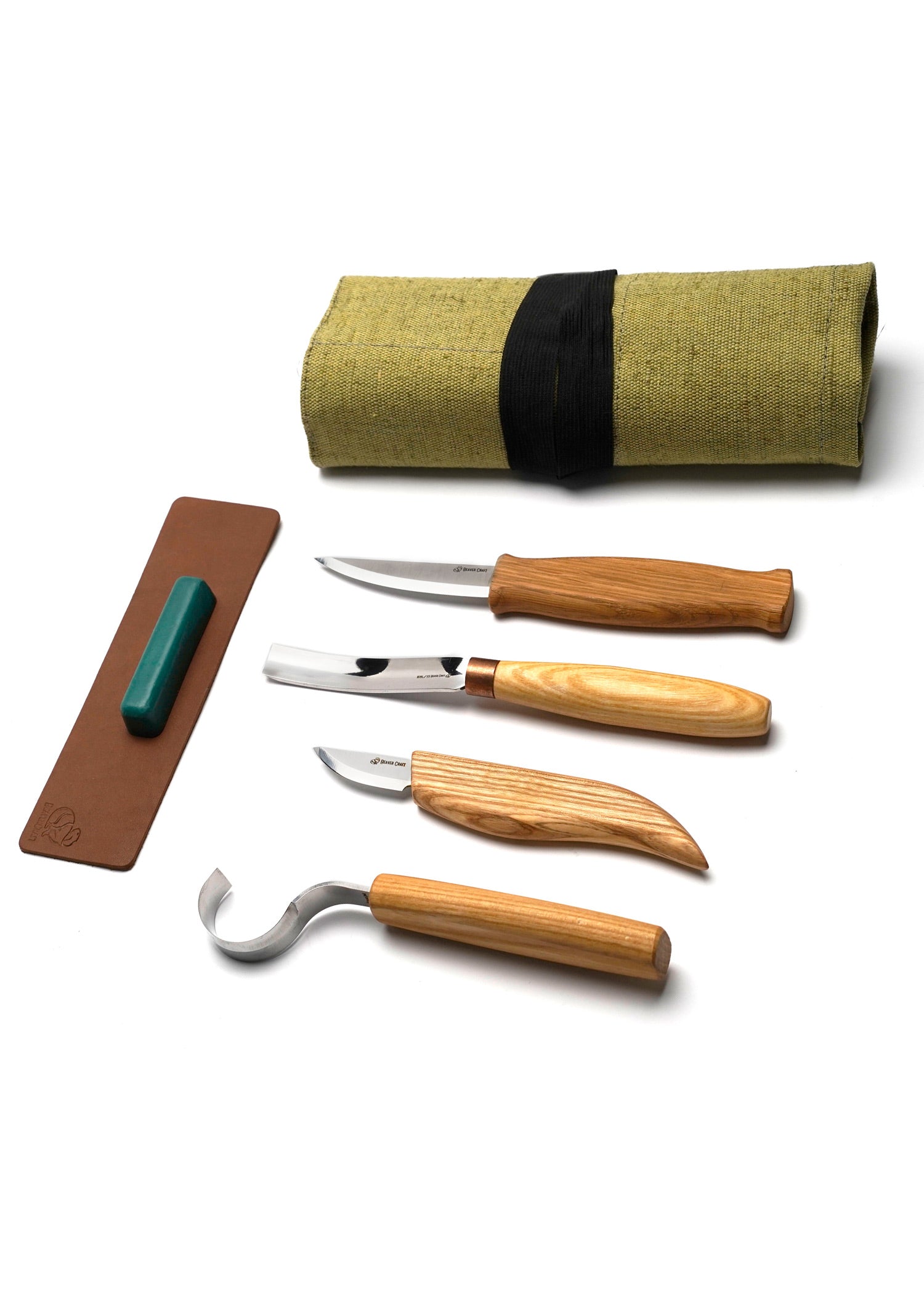 BeaverCraft S43 Profi Schnitzset für Löffel &amp; Kuksa