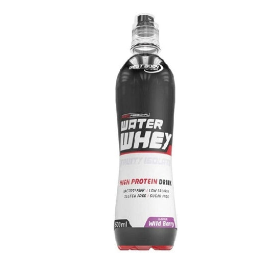 Best Body Professional Water Whey Isolate Drink 12X500Ml Wild Berry