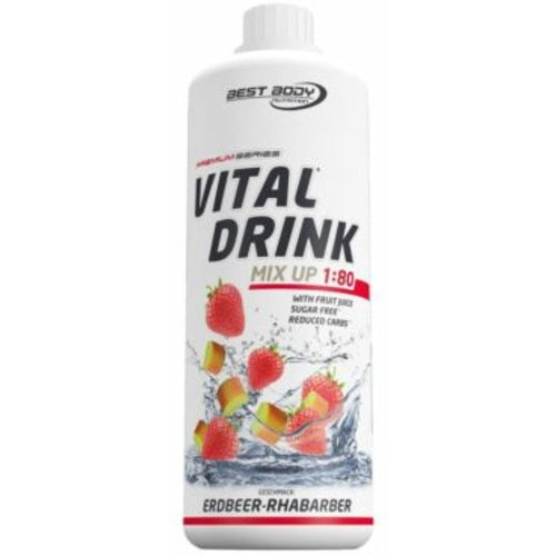 Best Body Vital Drink 180 1000Ml Erdbeere