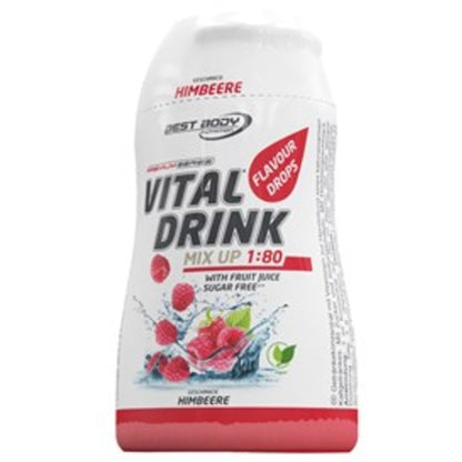 Best Body Vital Drink Flavour Drops 180 48Ml Squeeze Flasche Eistee Pfirsich