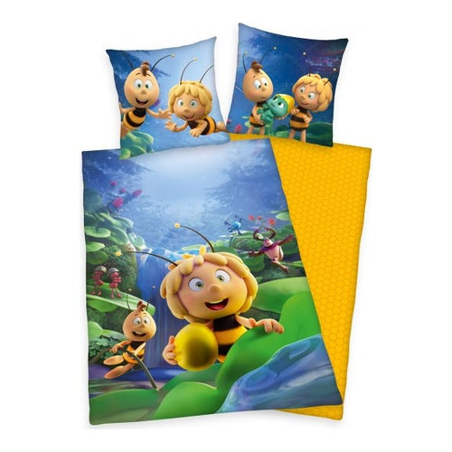 biene maja bettwaesche renforc 80 x 80 135 x 200 cm