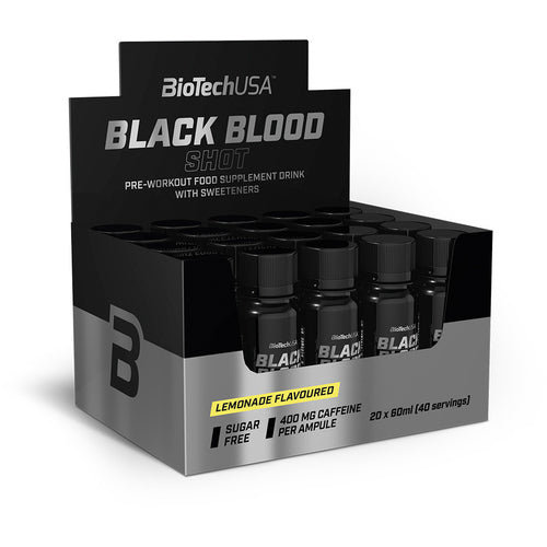 Biotech Black Blood Shot 20X60Ml Lemonade