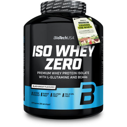 Biotech Iso Whey Zero 2270G Black Biscuit Neu