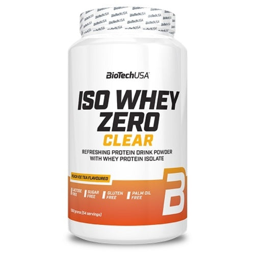 Biotech Iso Whey Zero Clear 1362G Peach Ice Tea