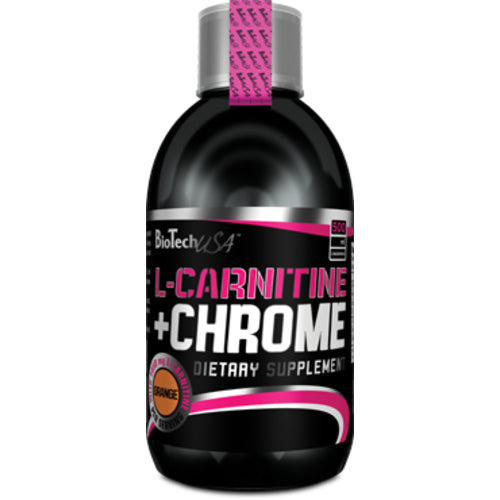 Biotech L Carnitine Chrome Liquid Concentrate 500Ml Orange
