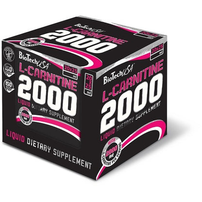 Biotech L Carnitine Liquid 2000Mg 20X25Ml Inaktiv Grüner Tee