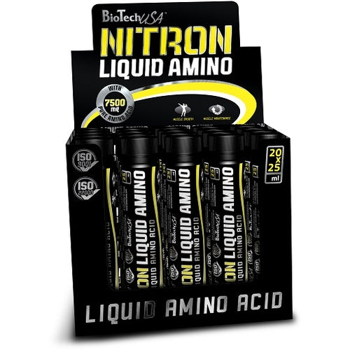 Biotech Liquid Amino Shots20X25Ml Lemon