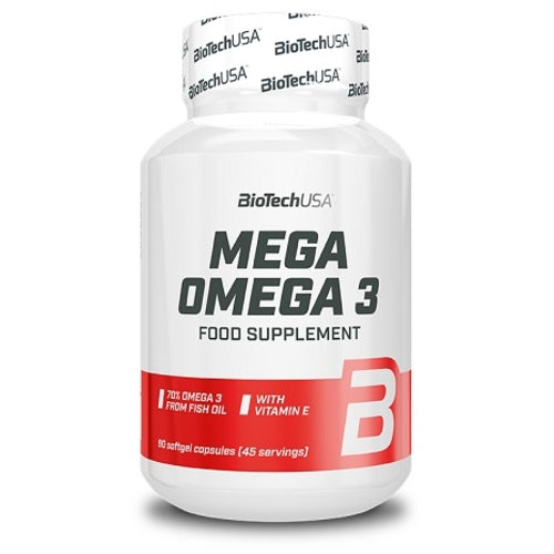 Biotech Mega Omega 3, 90 Kapseln