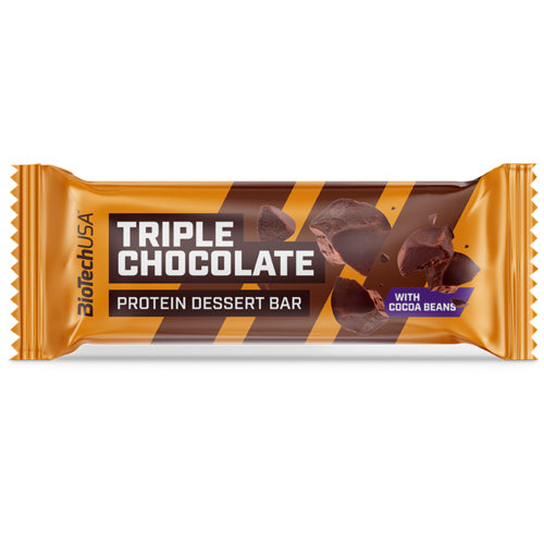 Biotech Protein Dessert Bar 20 X 50G Triple Chocolate