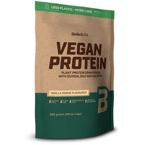 Biotech Vegan Protein 25G Proben Samples 50 Stück Vpe Hazelnut