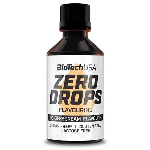 Biotech Zero Drops 50Ml Cookies Cream